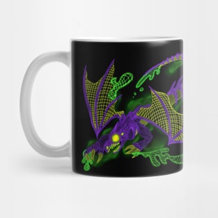 Holographic poison dragon Mug